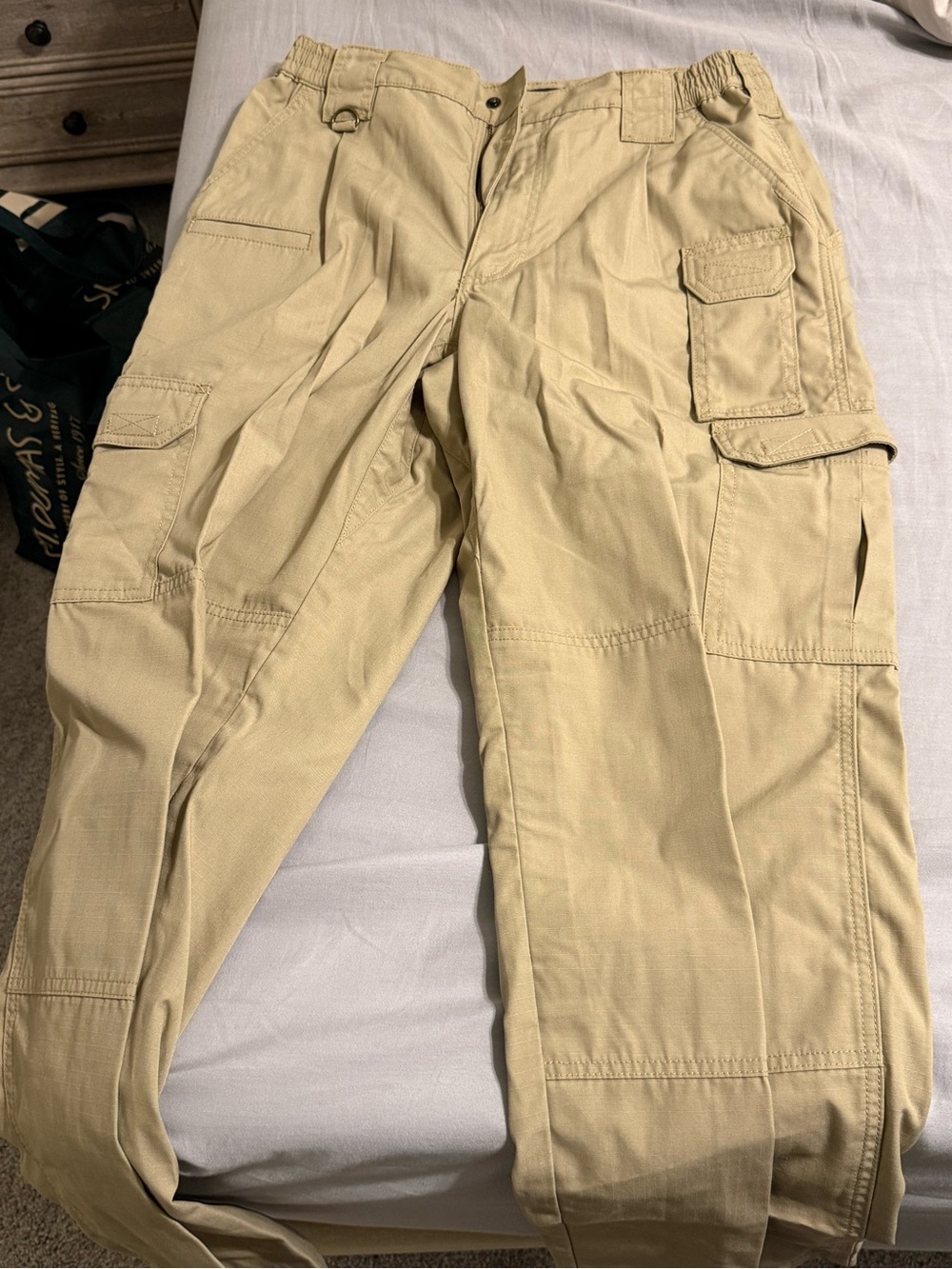 5.11 Tactical Men's Cargo Pants in Khaki